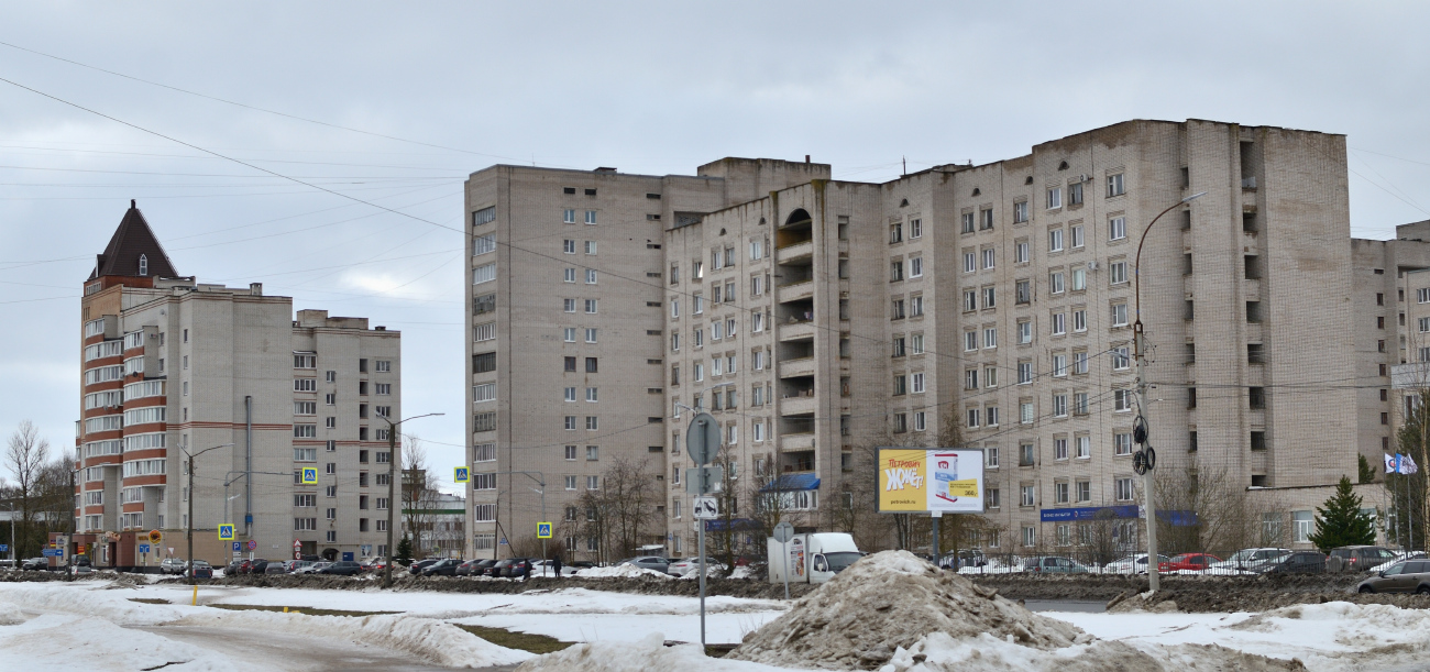 Великий Новгород, Нехинская улица, 30А; Улица Кочетова, 32; Улица Кочетова, 30