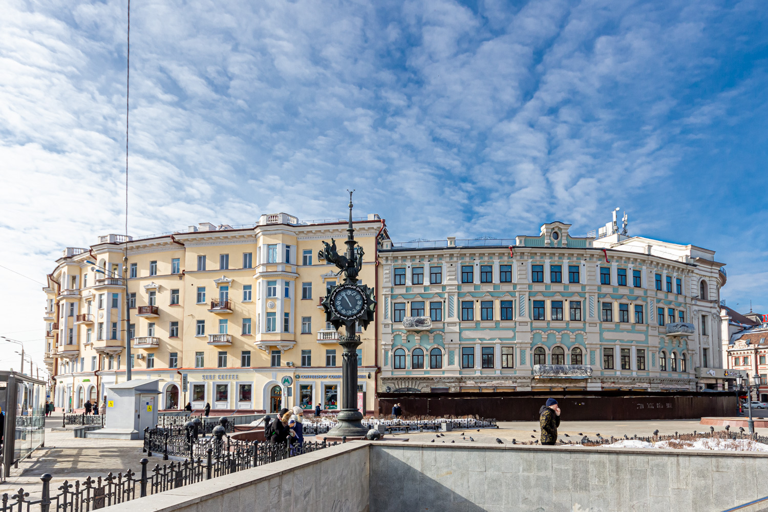 Kasan, Улица Пушкина, 5 / Улица Островского, 43; Улица Баумана, 86 / Улица Пушкина, 7