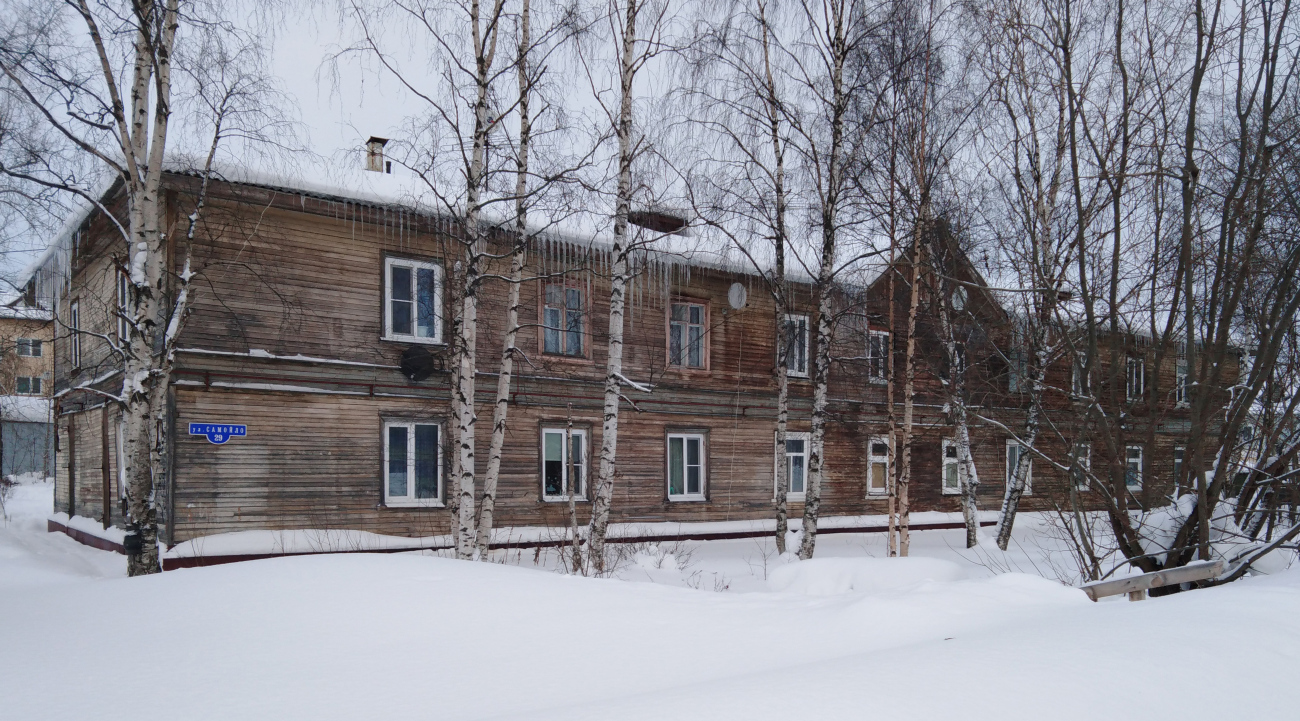 Архангельск, Улица Самойло, 29 / Улица Тыко Вылки, 8