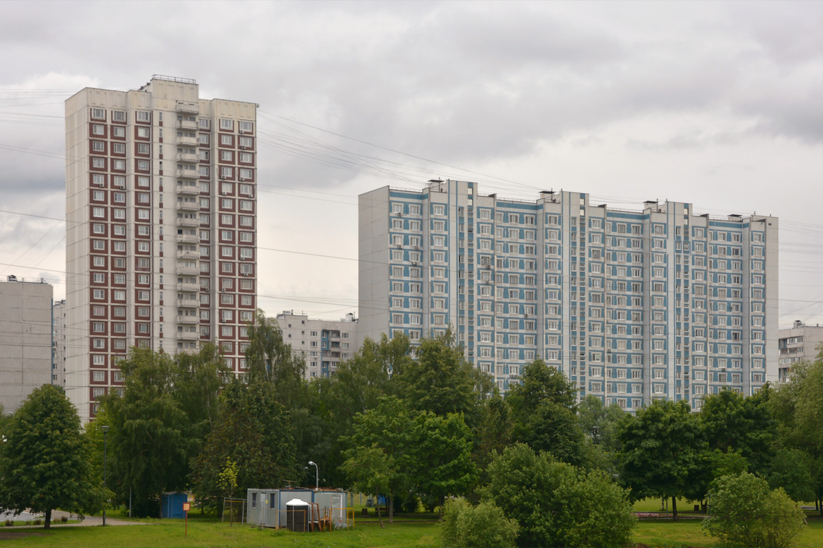 Москва, Алма-Атинская улица, 2; Улица Борисовские Пруды, 38