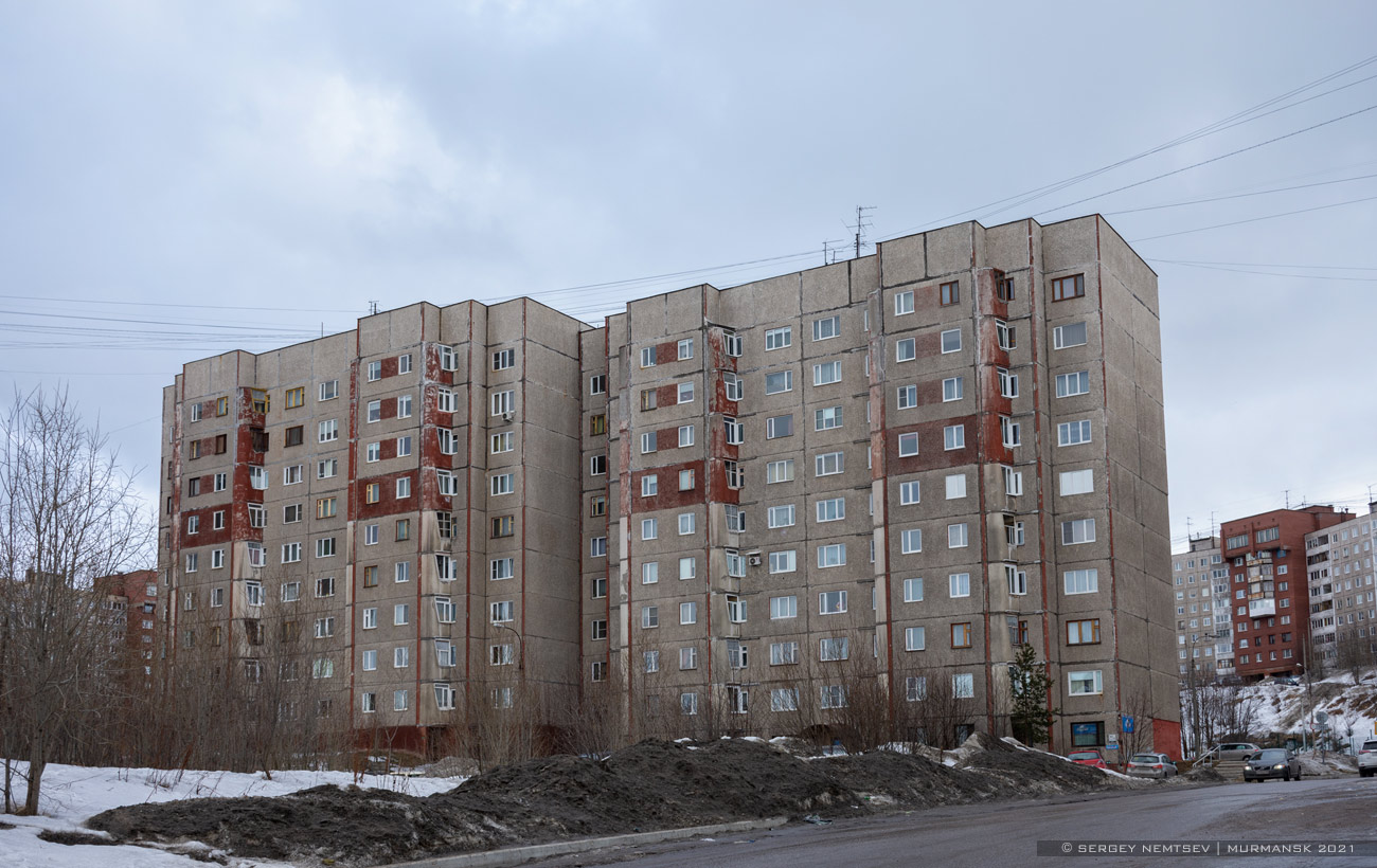 Мурманск, Улица Старостина, 13 корп. 1; Улица Старостина, 13 корп. 2