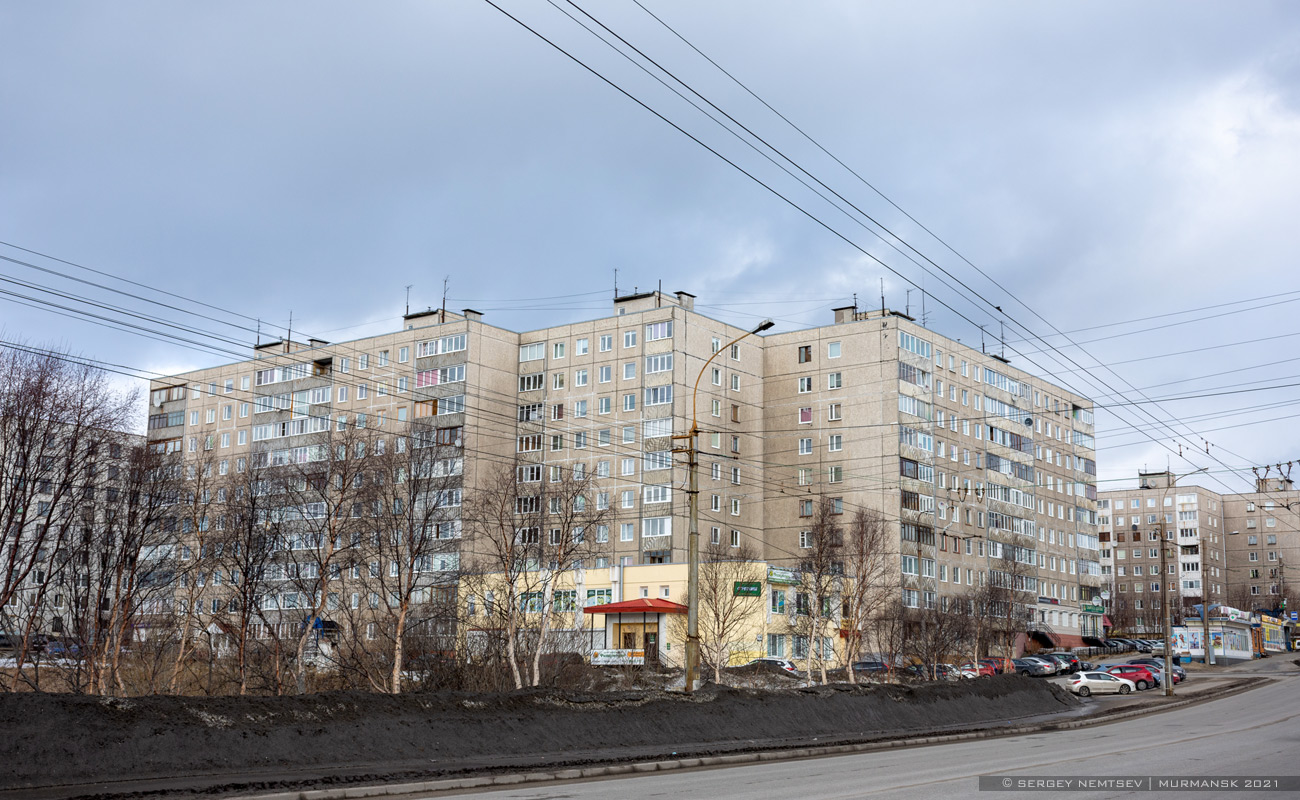 Мурманск, Улица Полярные Зори, 12; Улица Полярные Зори, 14; Улица Полярные Зори, 16