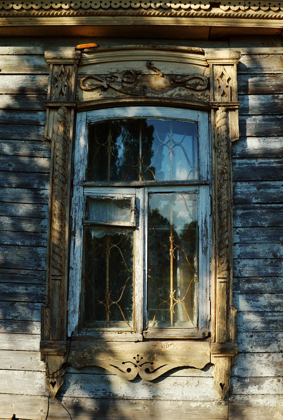 Нижнедевицкий район, прочие н.п., с. Новая Ольшанка, Центральная улица, 5. Резные наличники