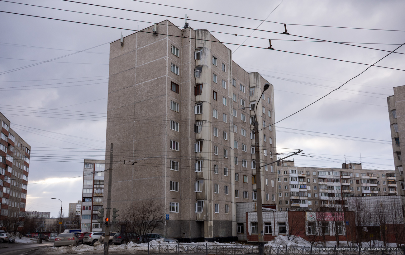 Мурманск, Улица Героев Рыбачьего, 35 корп. 3