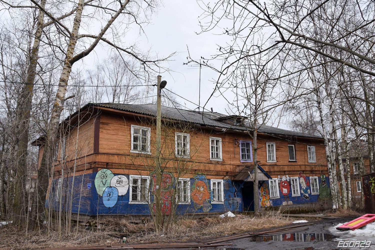 Архангельск, Улица Попова, 50 корп. 1