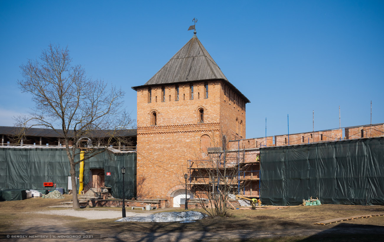 Великий Новгород, Кремль, Владимирская башня