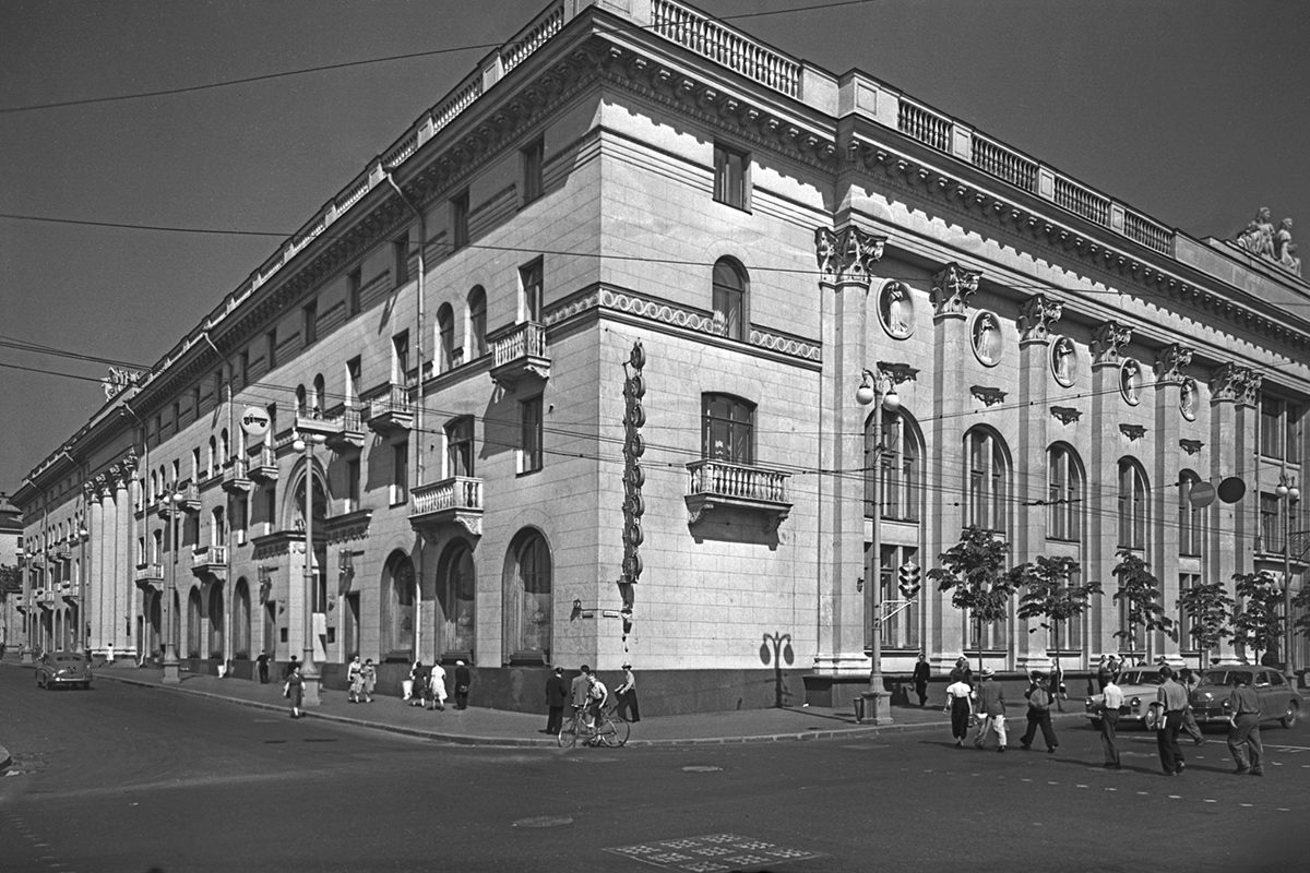 Moskau, Ленинградский проспект, 32. Moskau — Historical photographs