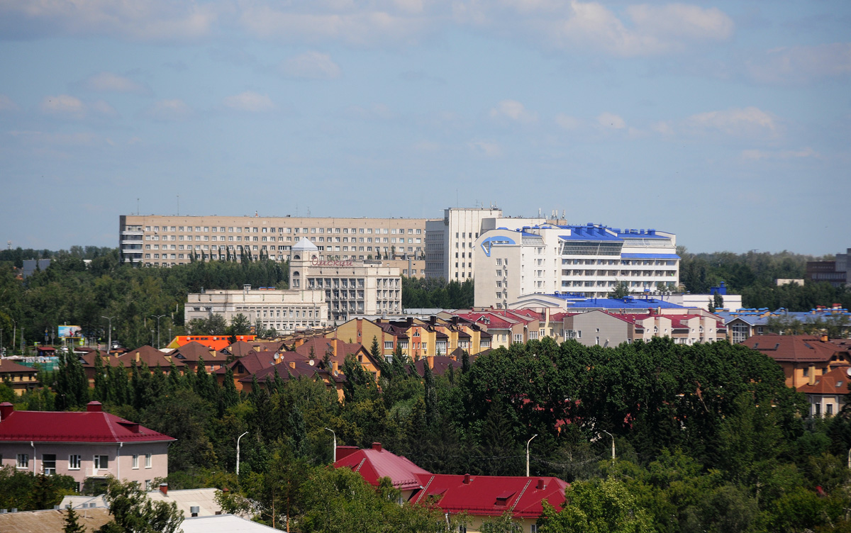 Омск, Берёзовая улица, 3; Берёзовая улица, 1; Улица Нагибина, 3; Улица Нагибина, 3 корп. 1. Омск — Панорамы