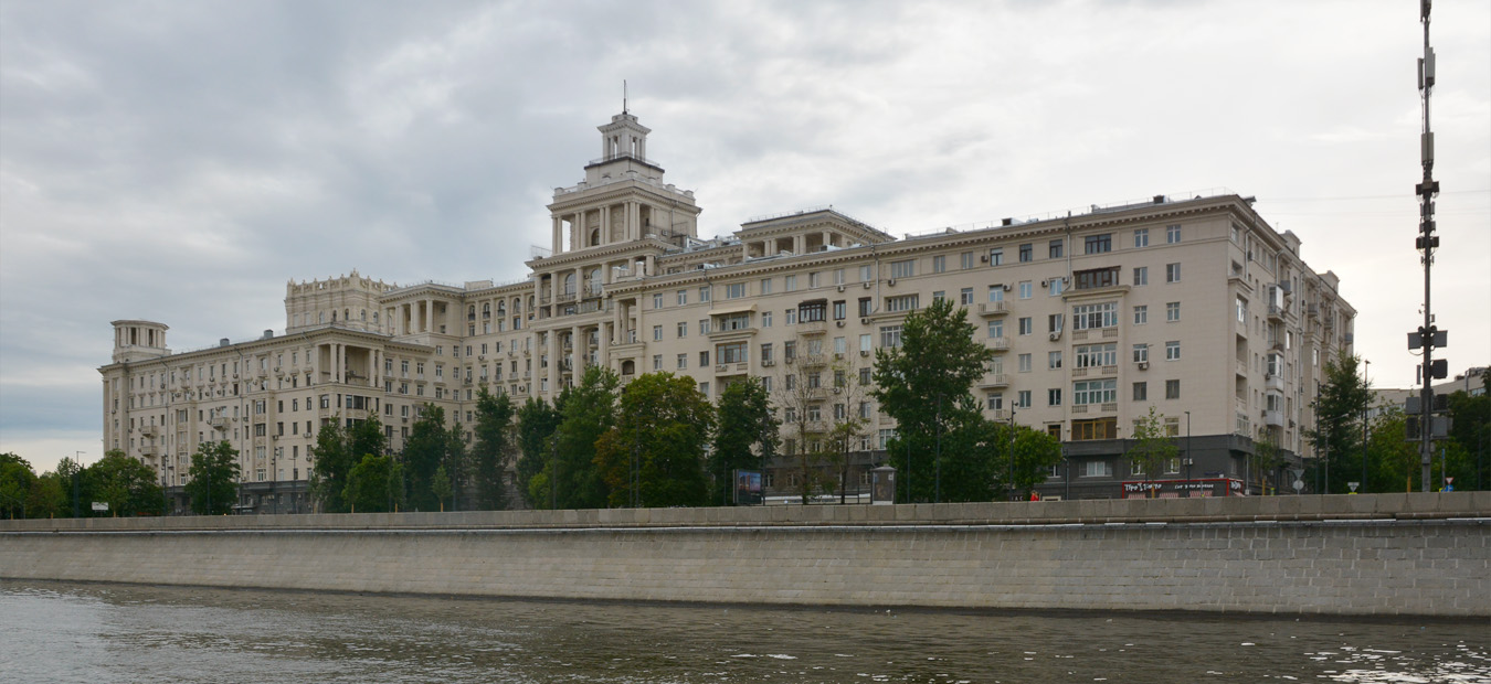 Москва, Набережная Тараса Шевченко, 1 / Большая Дорогомиловская улица, 2 стр. 1