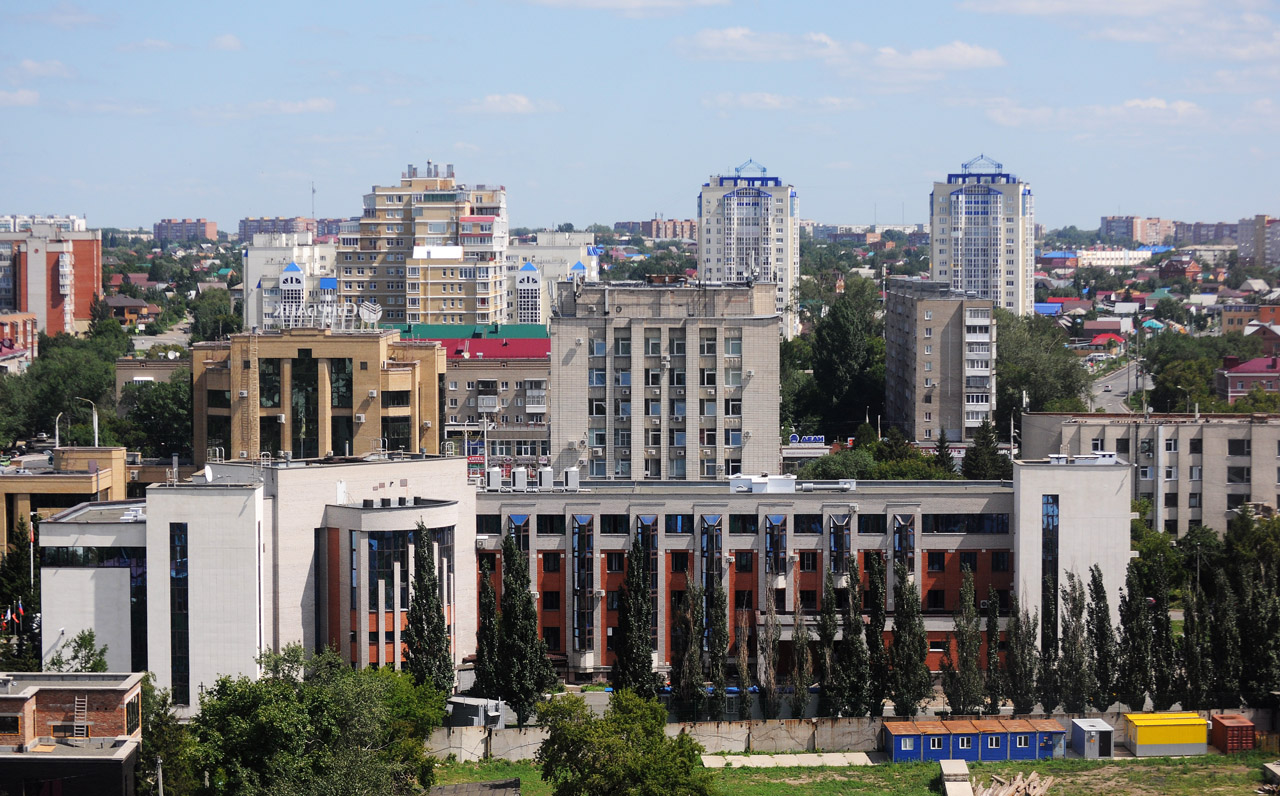 Омск, Улица Красный Путь, 111/1 / Городок Водников; Улица Красный Путь, 78; Улица Долгирева, 5; Улица Долгирева, 2. Омск — Панорамы