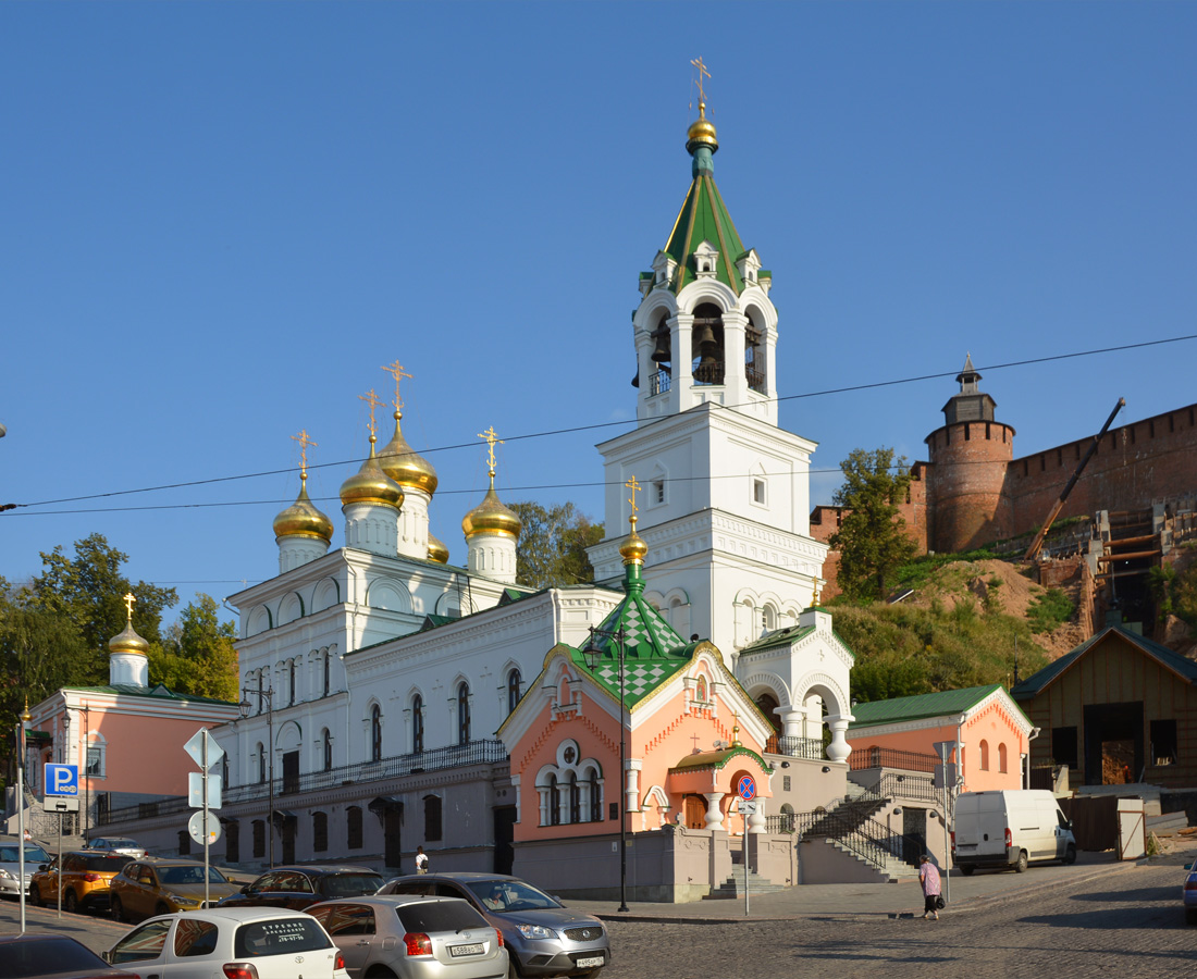 Нижний Новгород, Рождественская улица, 1Б (церковь); Рождественская улица, 1Б (часовня)