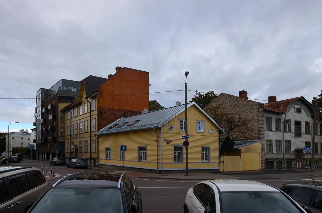 Таллин, Hõbeda, 2 / Terase, 13; F. R. Faehlmanni, 9; F. R. Faehlmanni, 11