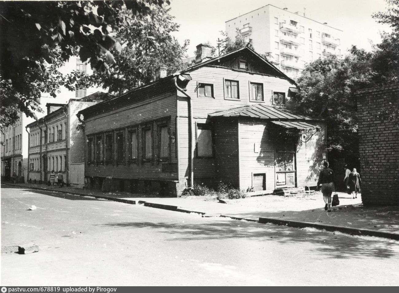 Масква, 1-й Монетчиковский переулок, 5 стр. 1. Масква — Исторические фотографии
