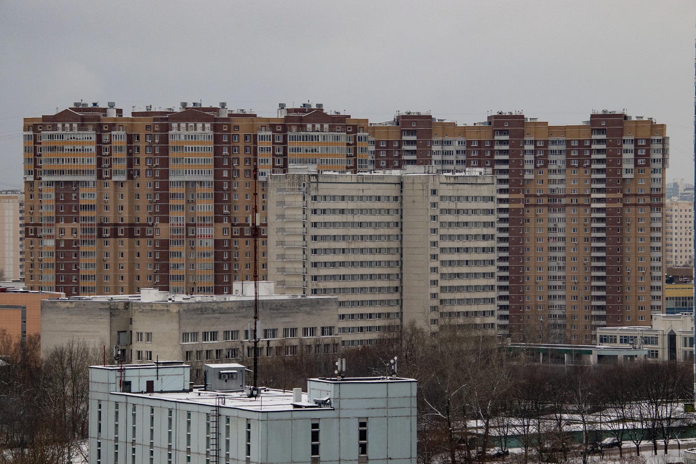 Moscow, Смольная улица, 38 / Беломорская улица, 19; Смольная улица, 40