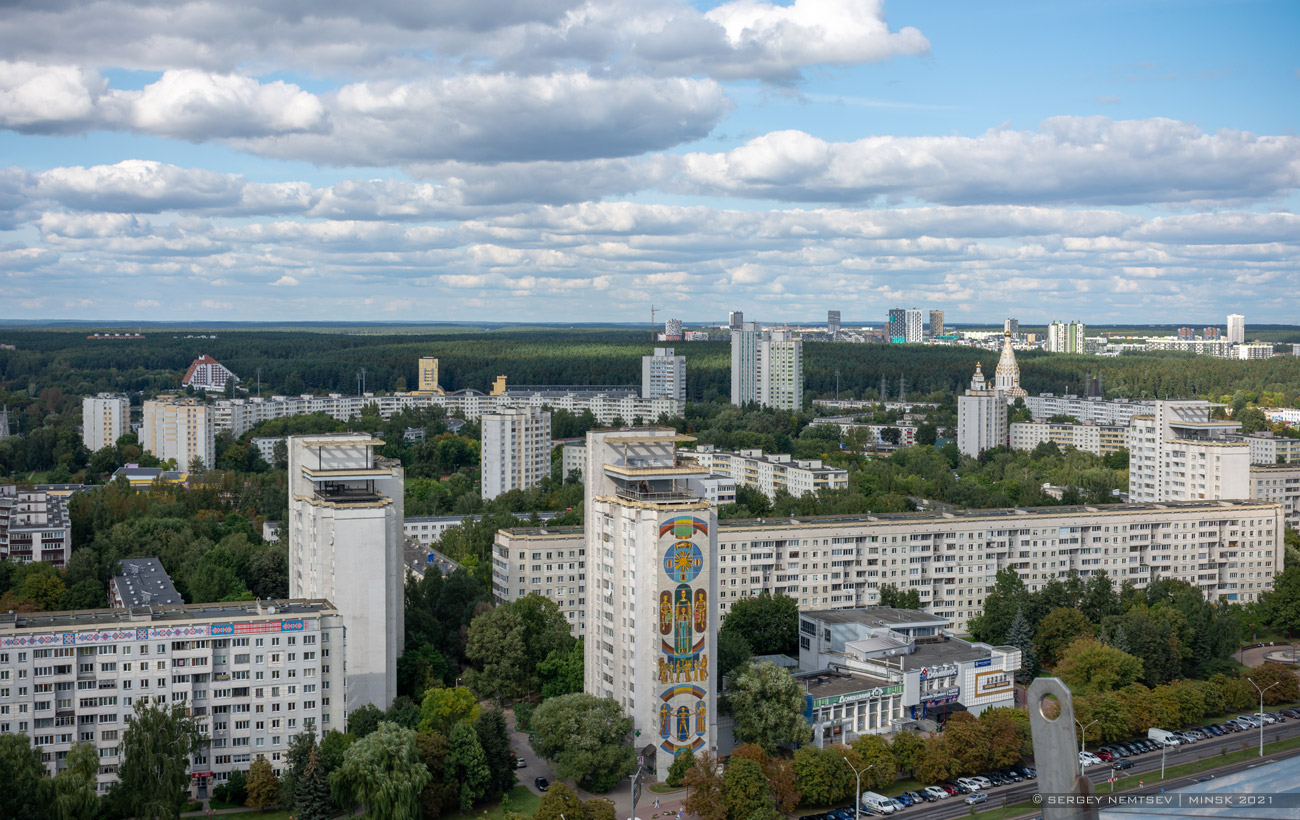 Минск, Проспект Независимости, 143 корп. 1; Проспект Независимости, 145; Проспект Независимости, 143 корп. 2. Минск — Панорамы