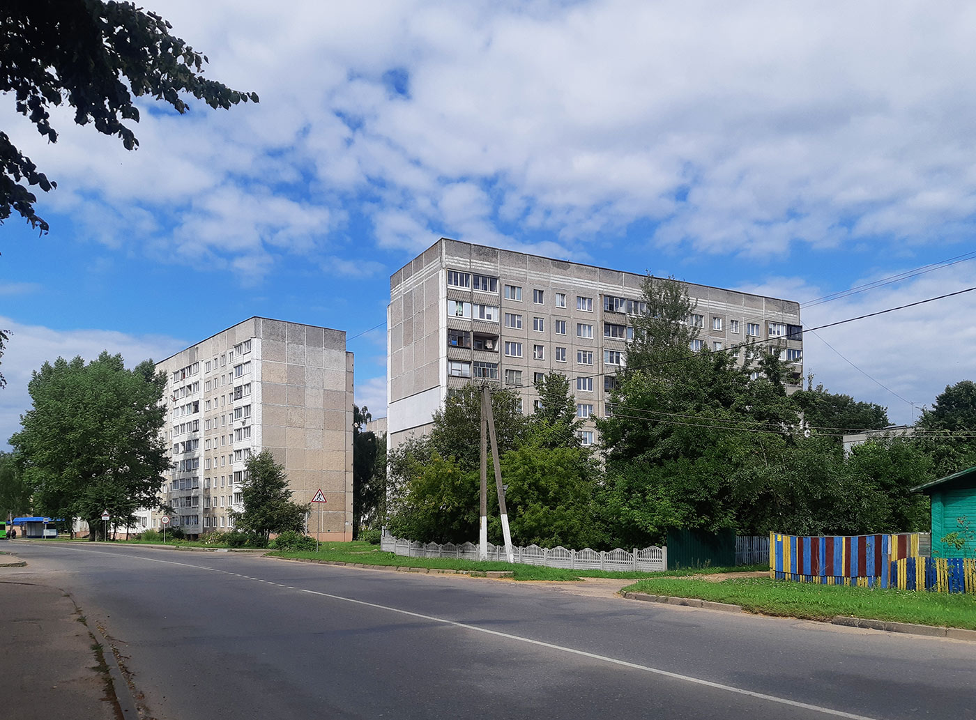 Полоцк, Улица Комарова, 36; Улица Космонавтов, 86