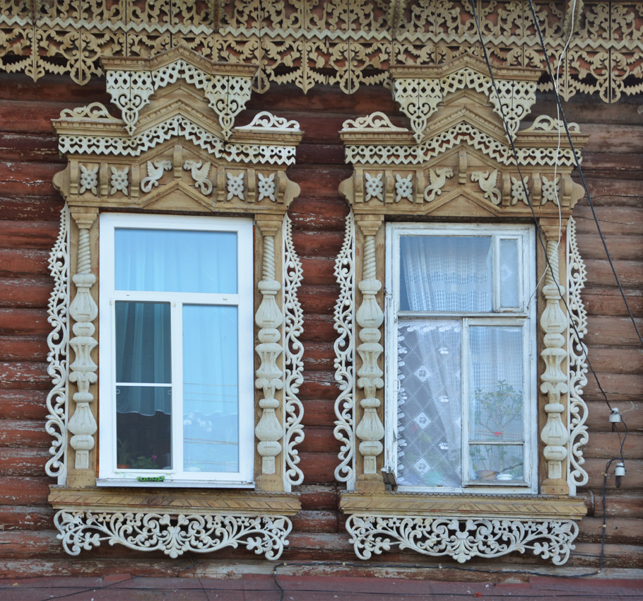 Козьмодемьянск, Советская улица, 20. Резные наличники