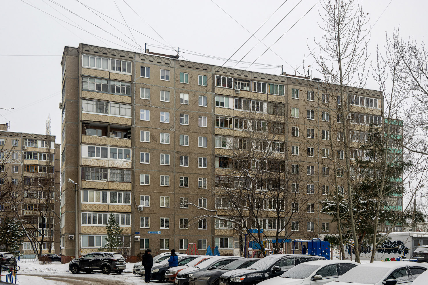 Уфа, Улица Маршала Жукова, 23 / Улица Баязита Бикбая, 16