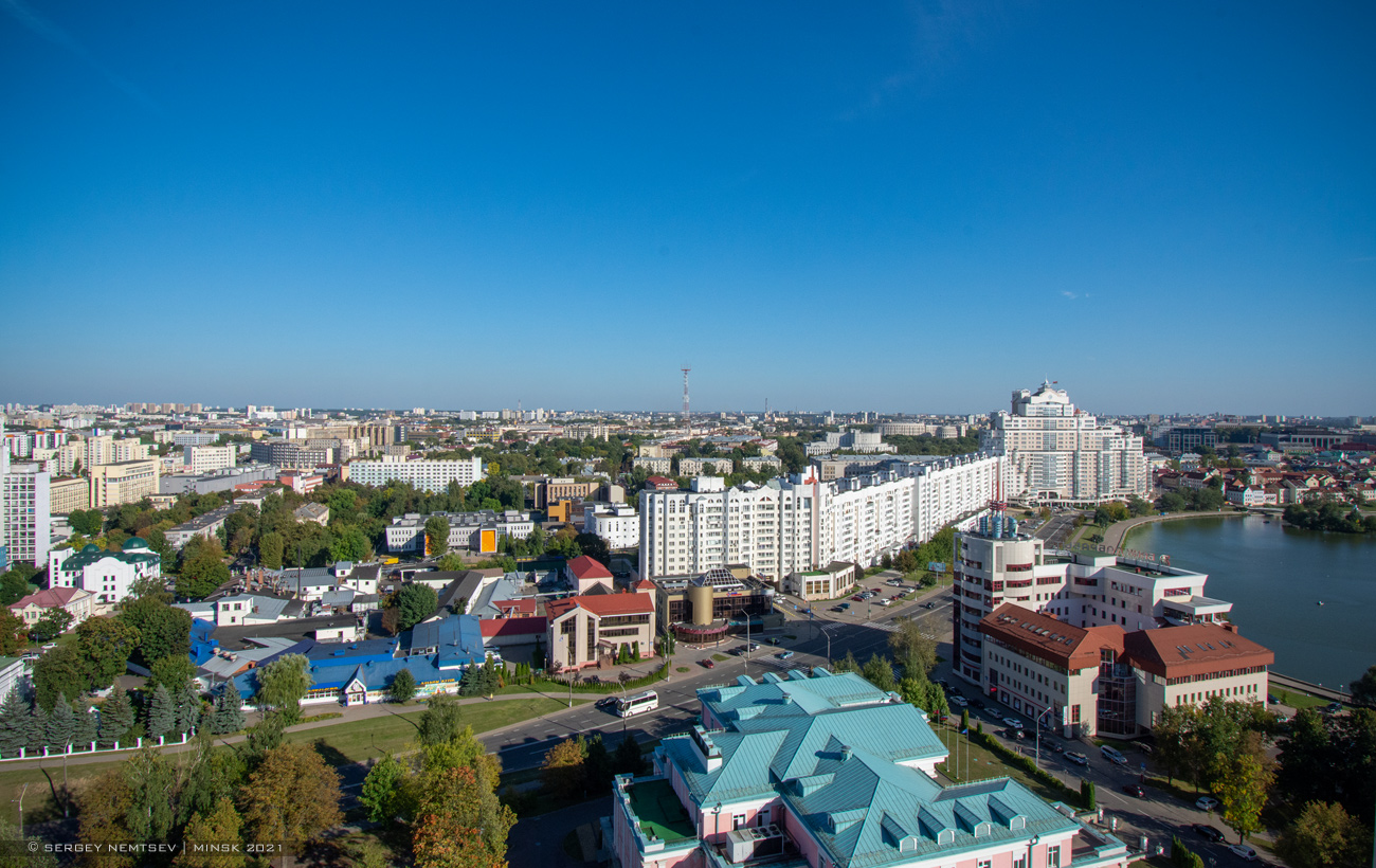 Минск, Коммунистическая улица, 86; Коммунистическая улица, 49; Сторожовская улица, 10. Минск — Панорамы