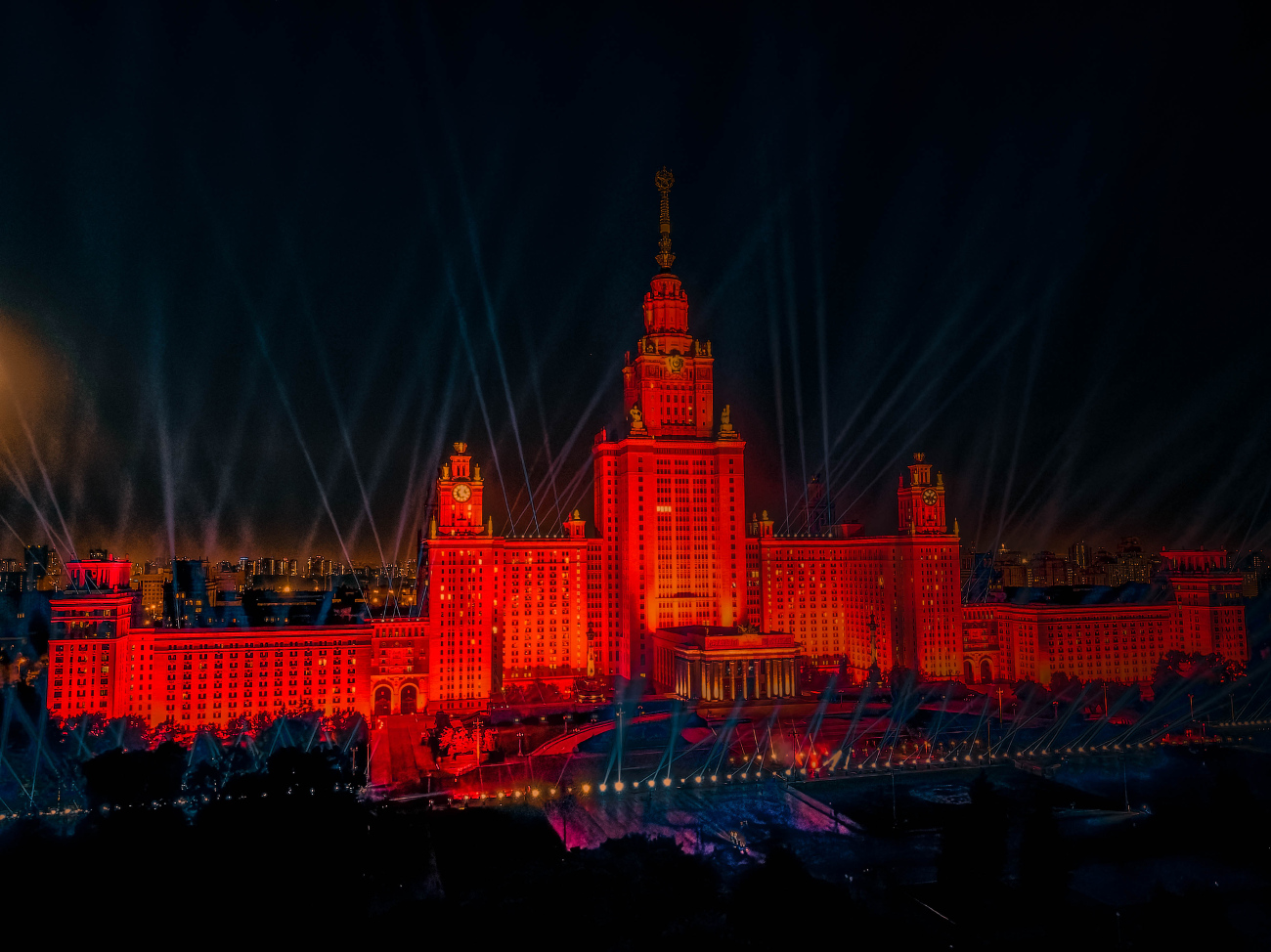 Москва, Ленинские горы, 1