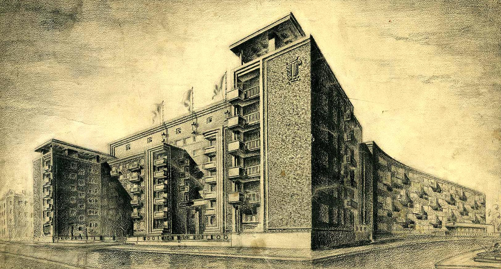 Peterburi, Малый проспект П. С., 84-86. Peterburi — Эскизы