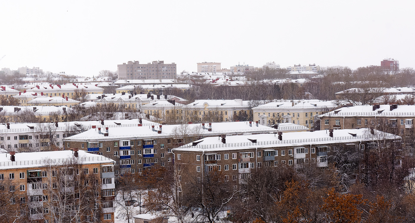 Уфа, Улица Победы, 12/1 / Улица Шумавцова, 29. Уфа — Панорамы