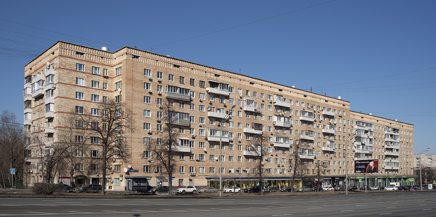 Москва, Ленинский проспект, 34 / Улица Косыгина, 1