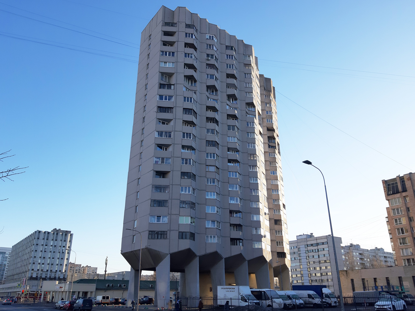 Санкт-Петербург, Новосмоленская набережная, 2