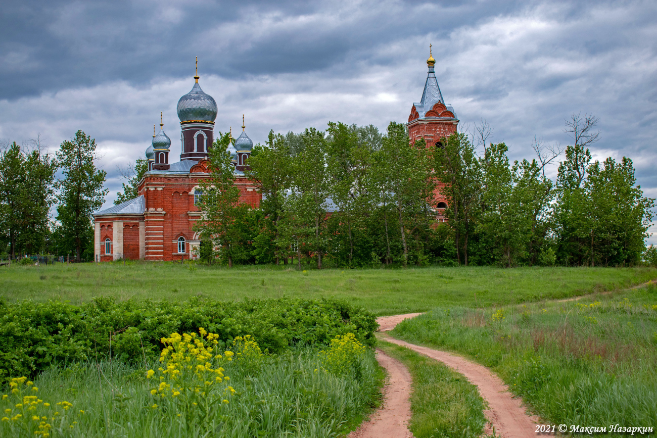 Шиловский район, прочие н. п., с. Рубецкое, Церковь Покрова Пресвятой Богородицы