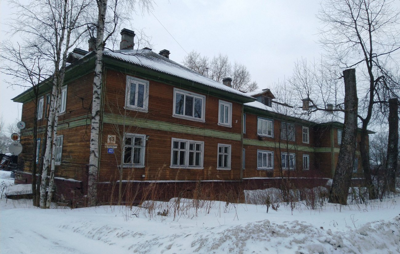 Архангельск, Пограничная улица, 43 Архангельск, Пограничная улица, 43