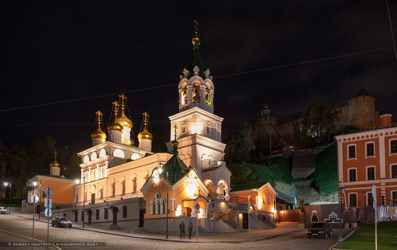Нижний Новгород, Рождественская улица, 1Б (церковь); Рождественская улица, 1Б (часовня); Рождественская улица, 1Б (сторожка)