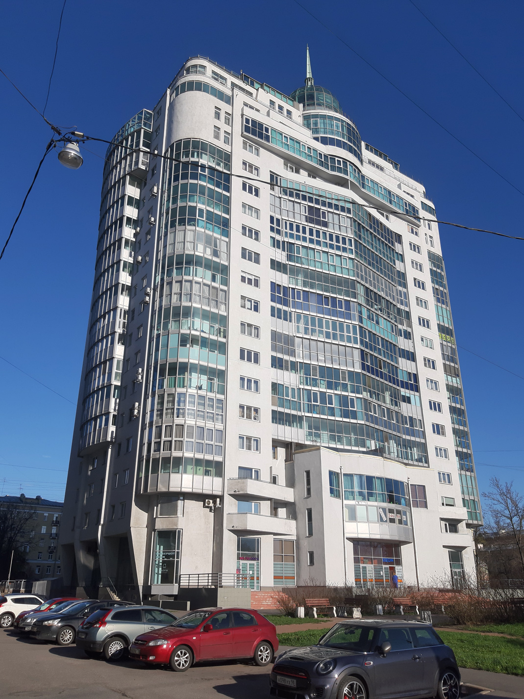 Petersburg, Большеохтинский проспект, 9