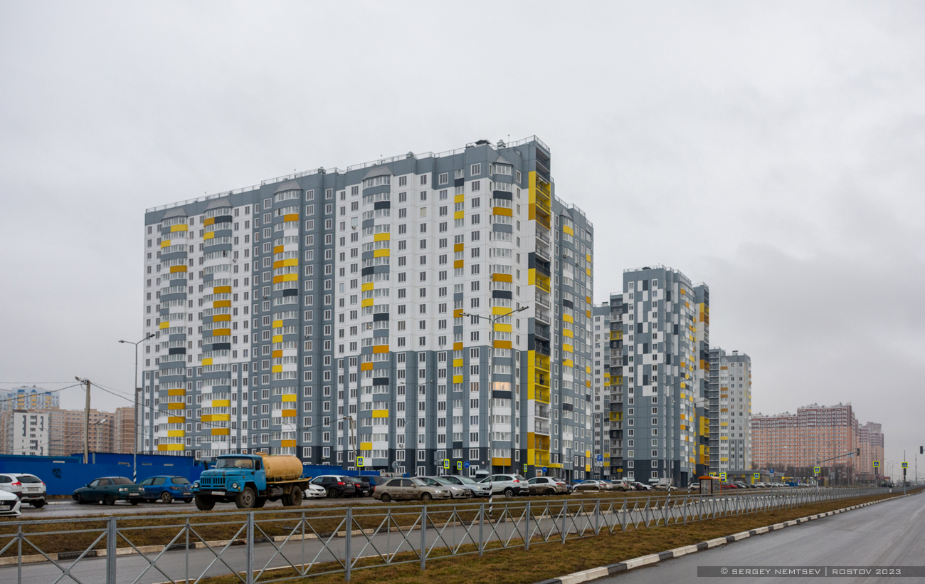 Ростов-на-Дону, Улица Ткачева, 42 стр. 1; Улица Ткачева, 42 стр. 2; Улица Ткачева, 40 стр. 2; Улица Ткачева, 38 стр. 2
