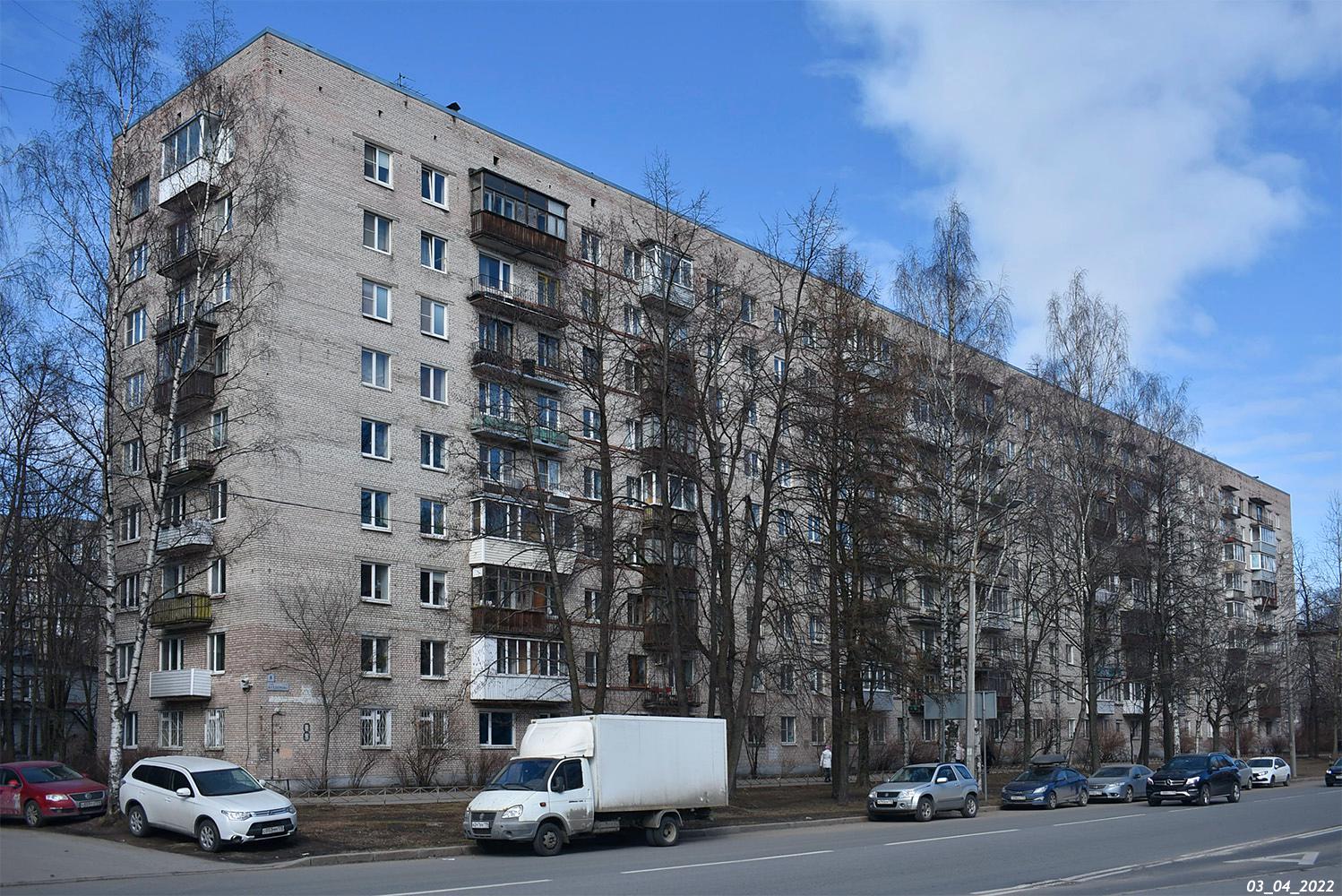 Санкт-Петербург, Улица Бутлерова, 8