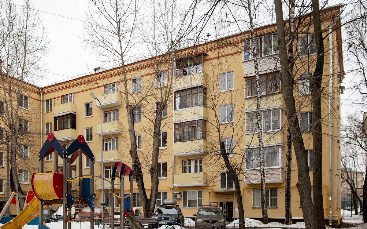 Москва, Улица Клары Цеткин, 3 (подъезды 4–5)