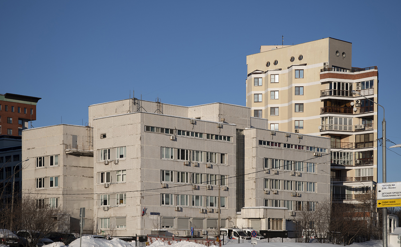 Москва, Улица Крылатские Холмы, 3 корп. 2; Улица Крылатские Холмы, 3