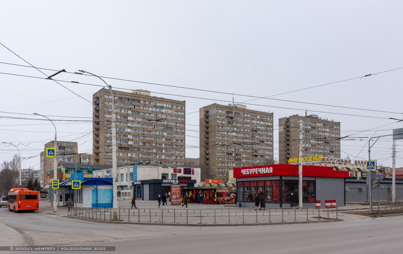 Волгодонск, Улица Энтузиастов, 18А; Улица Энтузиастов, 20; Проспект Строителей, 27; Проспект Строителей, 29; Проспект Строителей, 19