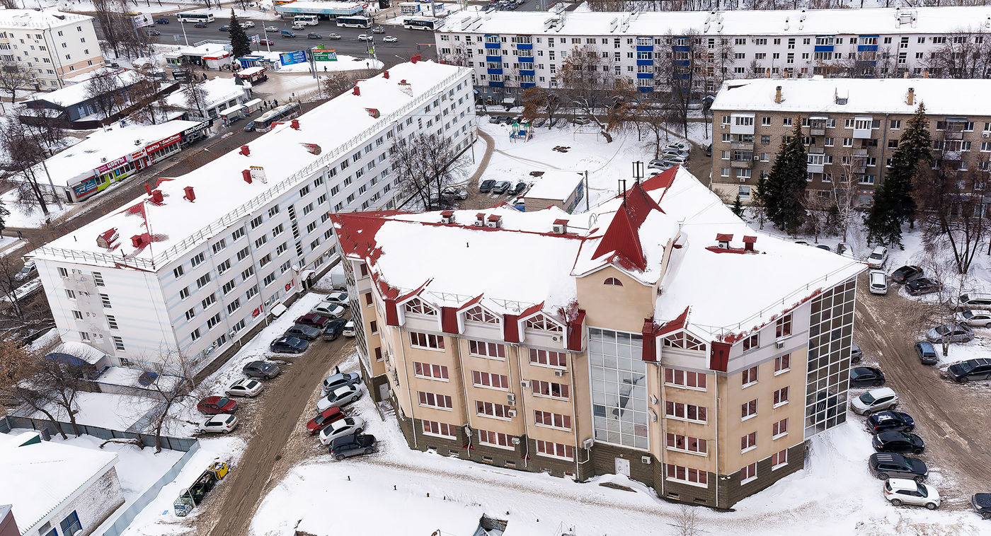 Уфа, Проспект Октября, 56 / Улица 50-летия СССР, 19; Проспект Октября, 56/1 / Улица 50-летия СССР, 21; Проспект Октября, 56*; Проспект Октября, 56/2; Проспект Октября, 56/3