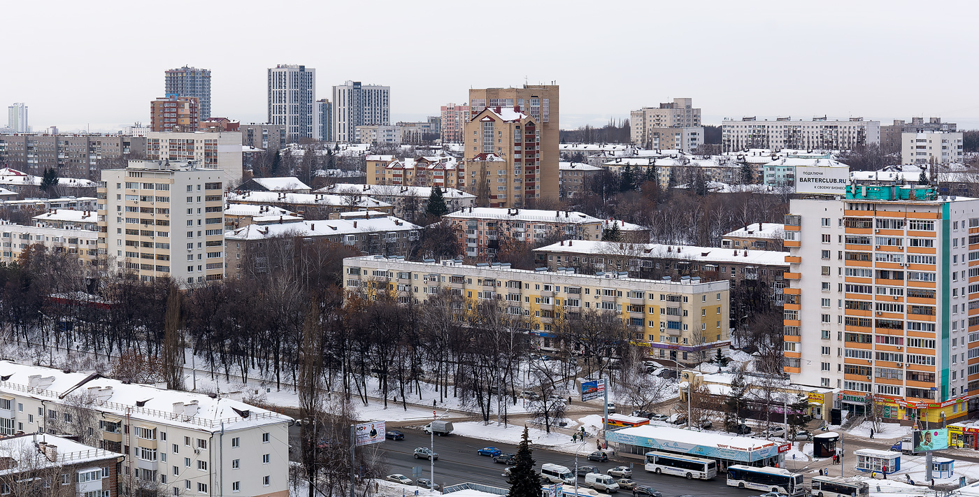 Ufa, Проспект Октября, 43; Проспект Октября, 45; Проспект Октября, 45/1; Проспект Октября, 45/2; Проспект Октября, 43/5; Проспект Октября, 49; Проспект Октября, 53 / Улица 50-летия СССР, 18