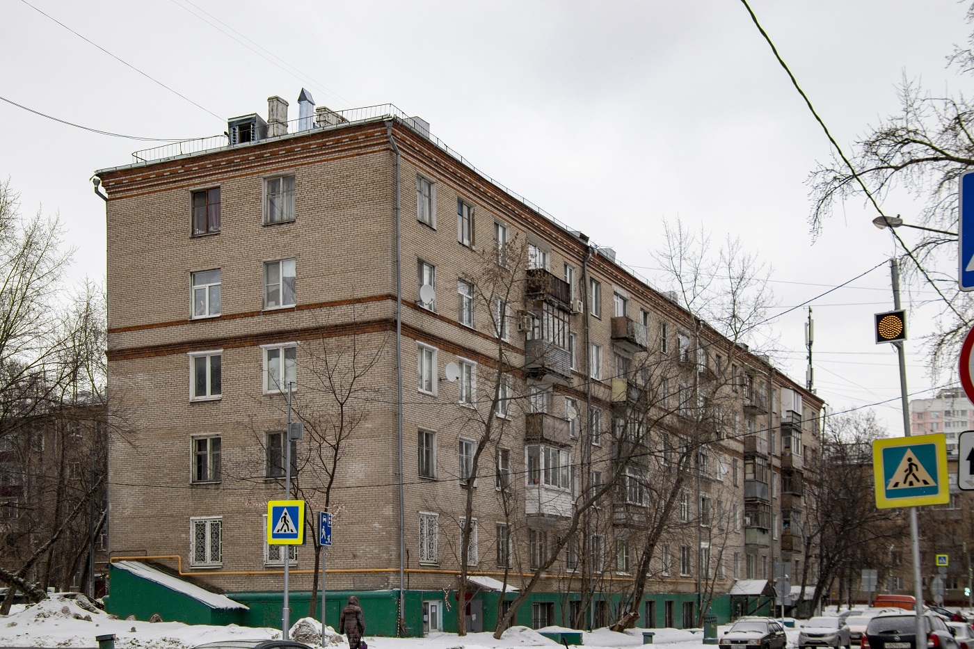 Moskva, Улица Генерала Рычагова, 23 / 4-й Новомихалковский переулок, 11