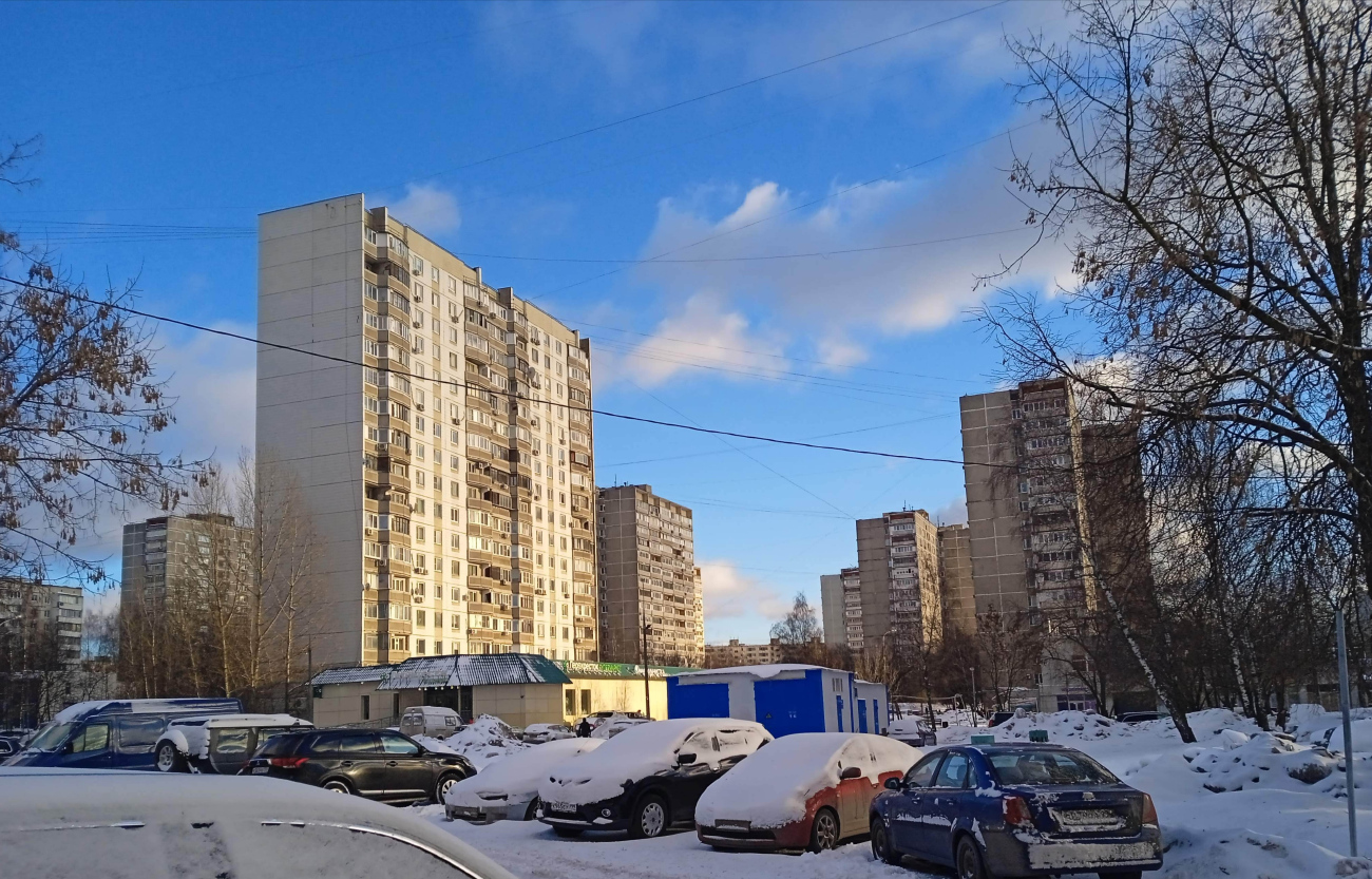 Москва, Улица Генерала Тюленева, 25 корп. 1; Улица Генерала Тюленева, 23 корп. 1 стр. 1; Улица Генерала Тюленева, 25