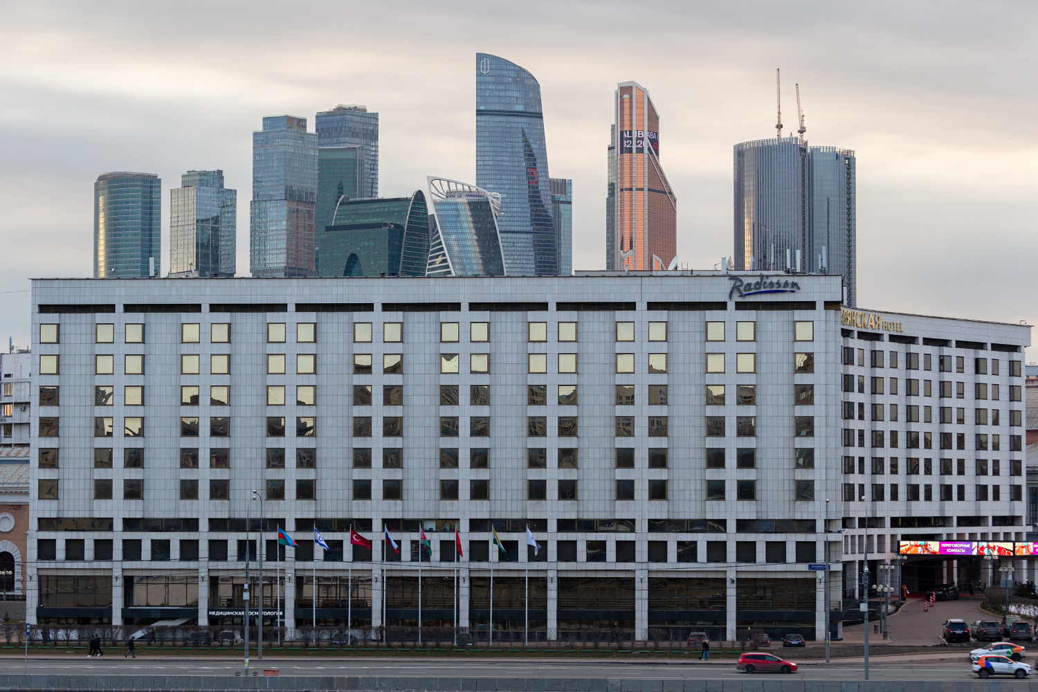 Moscow, Площадь Европы, 2