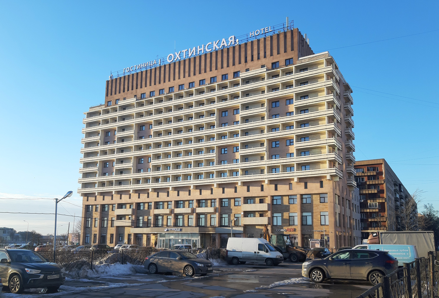 Petersburg, Большеохтинский проспект, 4
