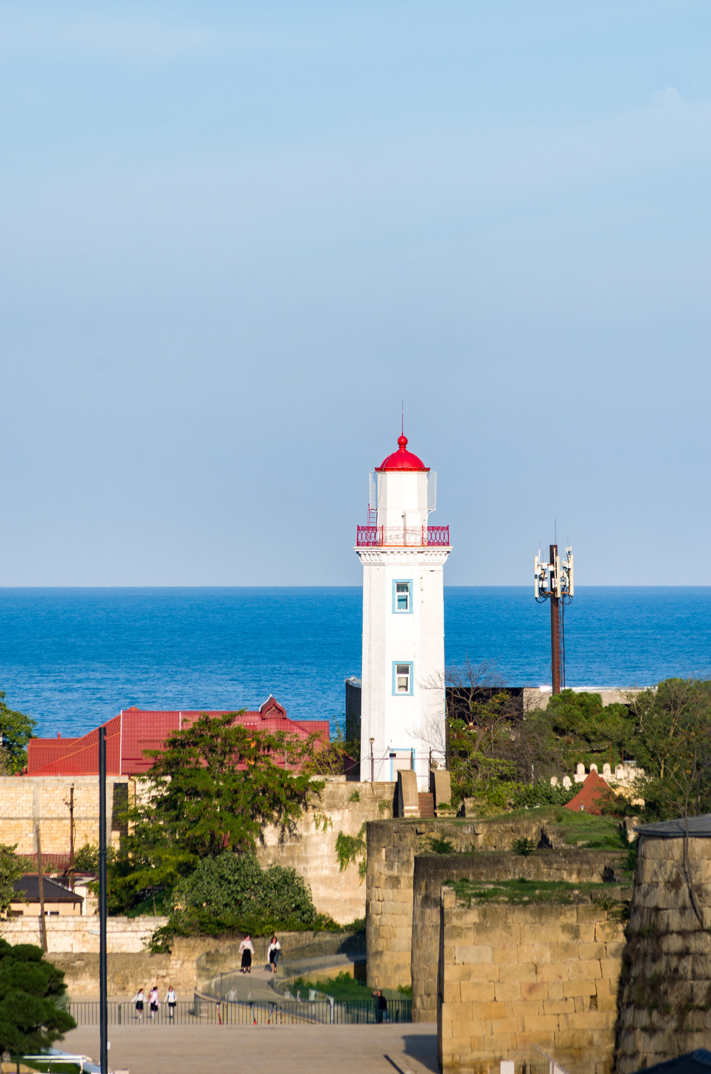 Дербент, Крепостная улица, Маячный городок Северная крепостная стена