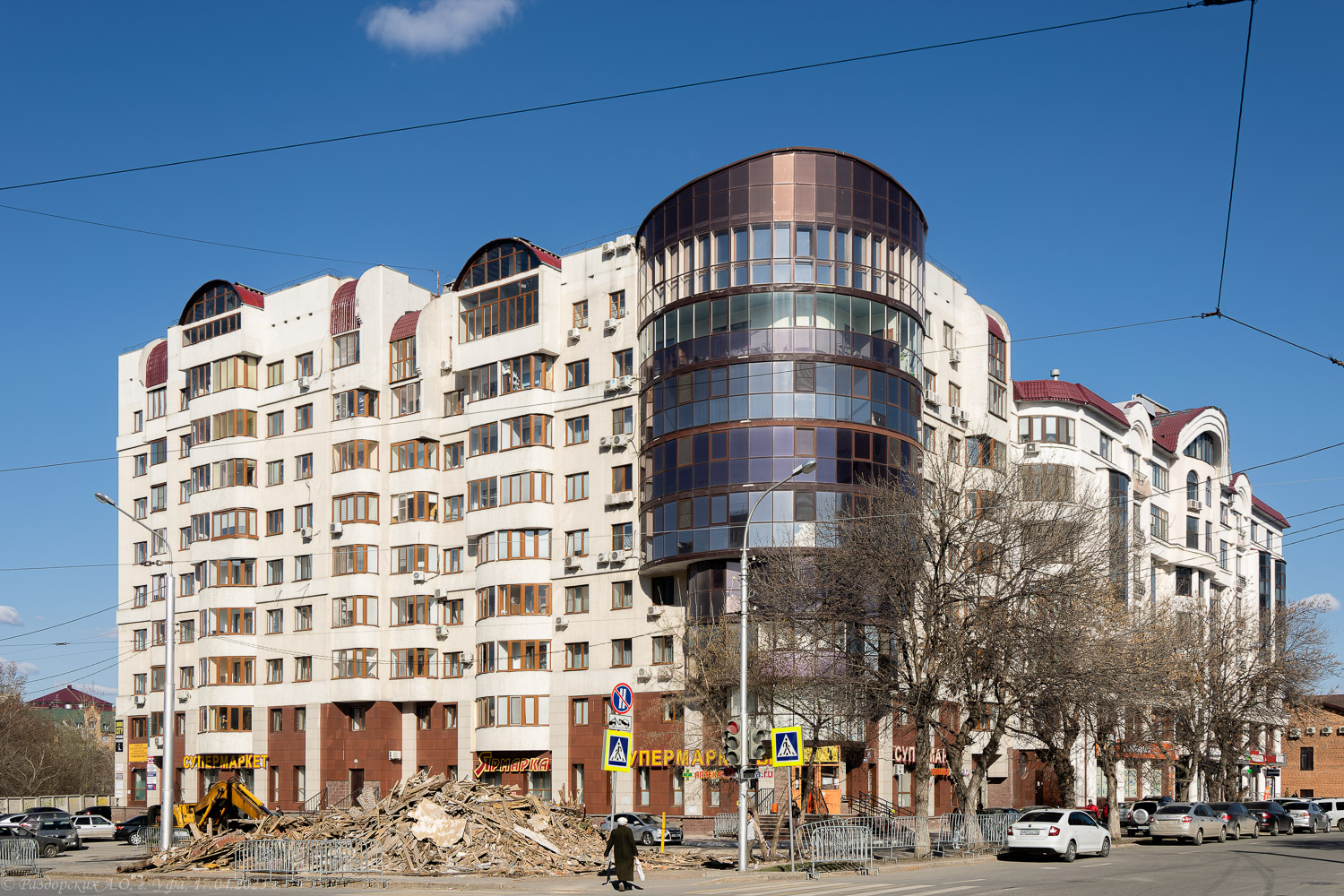 Ufa, Улица Свердлова, 67; Улица Свердлова, 65 / Улица Аксакова, 38