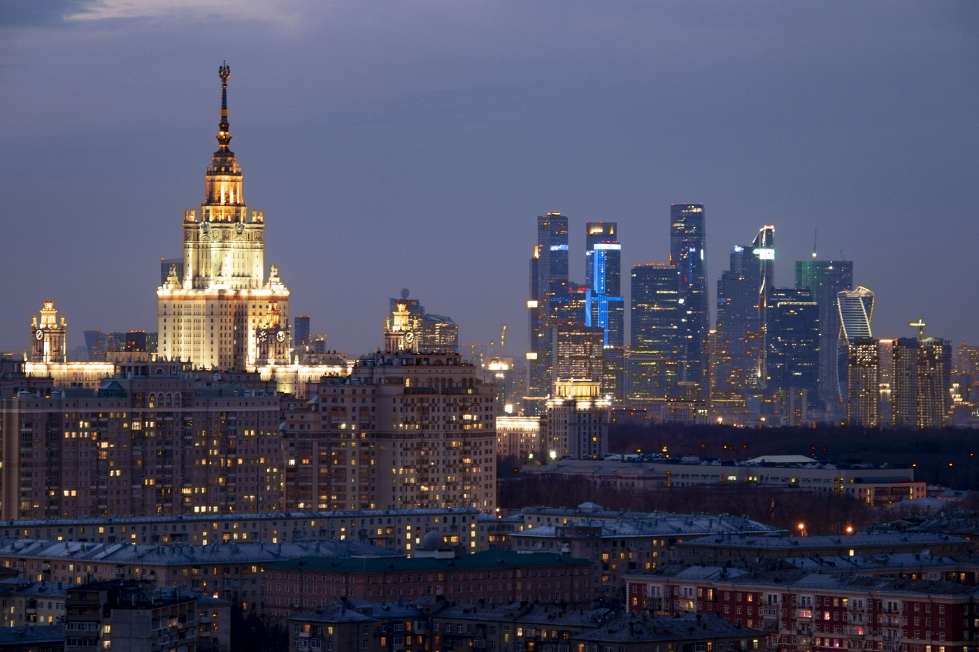 Москва, Ленинские горы, 1. Москва — Панорамы