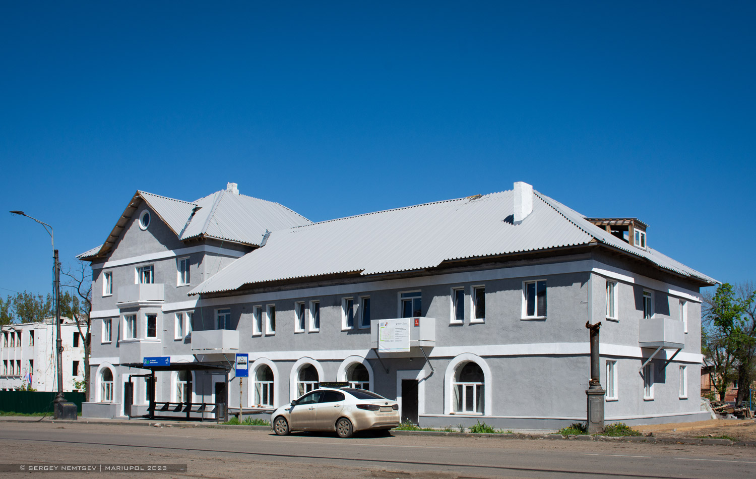 Маріуполь, Улица Пашковского, 8 / Лечебный переулок, 1