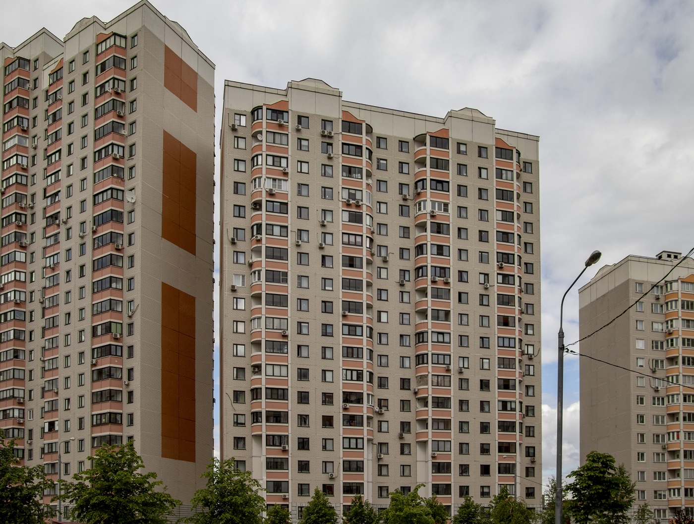 Leninsky city district, other localities, пос. Дрожжино, Новое шоссе, 7 корп. 1