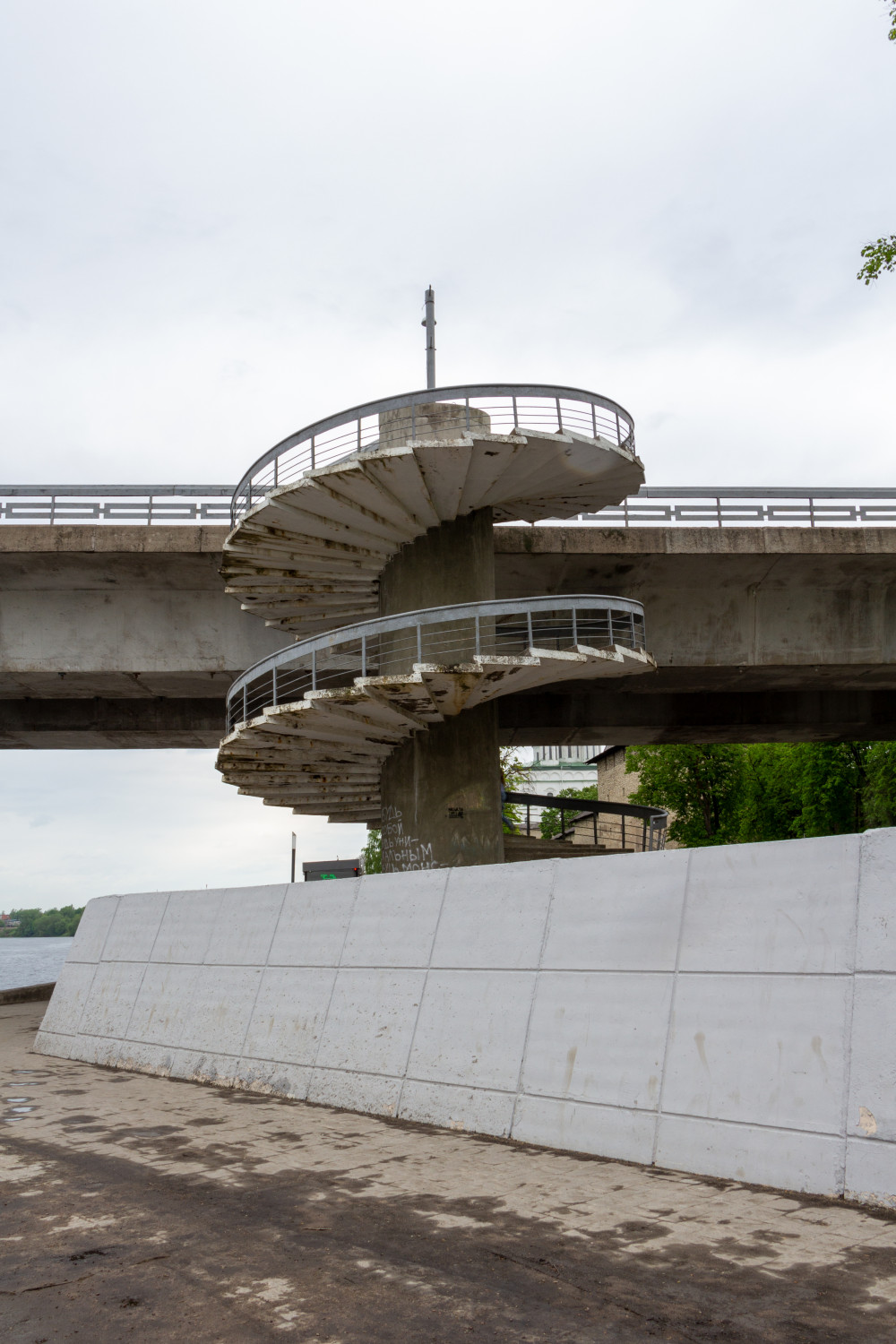 Pskov, Рижский проспект, Ольгинский мост