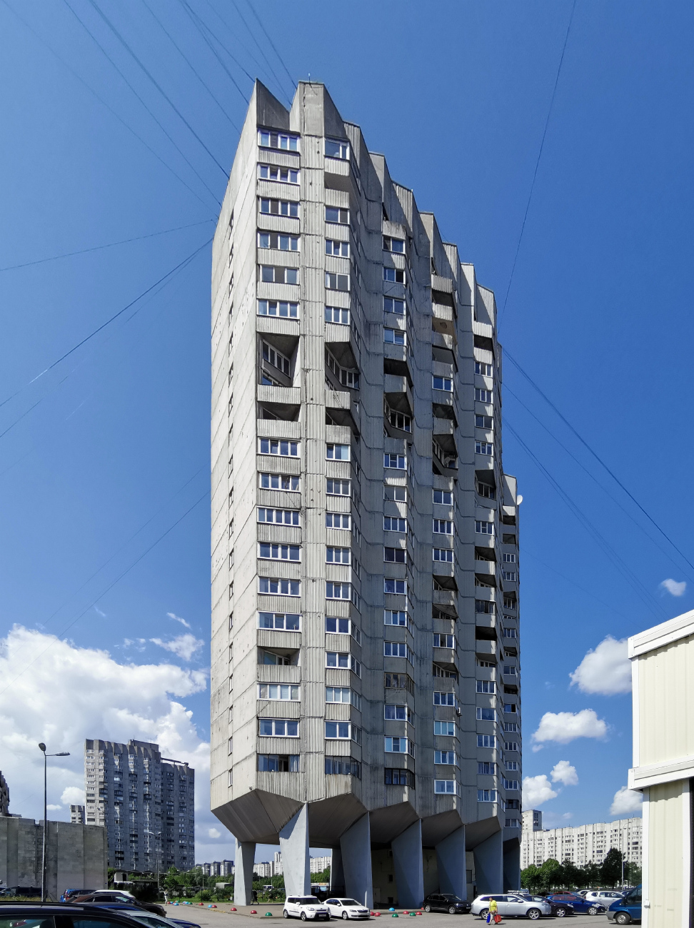 Санкт-Пецярбург, Новосмоленская набережная, 2